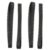 Black Rubber Tank Track Set for Rc Truck SUV