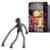 Black Web-Slinging Sensory Toy, Single Pop Tube Fidget with Suction, Travel Toys for Toddlers Kids Ages 3-9, Valentine Easter Gift for Boy