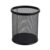 Black Wire‑Mesh Pen Holder, Round Pencil Cup Organizer for Home Office Desk