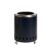 Black Wood Burning Fire Pit, Stainless Steel Smokeless Firewood Stove, Portable Tabletop Fire Pit, 5.9 x 7.9 x 5.9 in / 15 x 20 x 15 cm, for Outdoor Camping, Picnic, Backyard