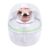 Blaihild Humidifier for Bedroom 3L Top Fill 24H Cool Mist USB Quiet with Night Light for Large Room Plants, 20dB Silent Sleep 5um Mist, Dry Air Relief (Green)