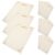 Blank Certificate Paper 100 Sheets with Floral Borders A4