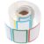 Blank Name Labels Paper Self Adhesive Stickers for Learning Use