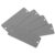 Blank Name Plate Stainless Steel 10pcs Black for Engraving Door Sign