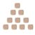 Blank Wood Dice, 10PCS Unfinished Wooden Cubes for DIY Crafts, Painting, Engraving, Family Game Night(60mm)