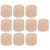 Blank Wood Dice, 10PCS Unfinished Wooden Cubes for DIY Crafts, Painting, Engraving, Family Game Night(22mm)