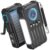 BLAVOR Solar Power Bank with Hand Crank and 4 Cables, 20000mAh Wireless Portable Charger with USB C & Camping Light, 20W Fast Charging Battery Pack for iPhone, iPad, Samsung, All Mobile Phones