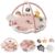 Blissful Diary Baby Play Gym, 5 Development Zones Activity Tummy Time Mat