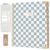 bloom daily planners HARDCOVER Planner 2027 (8.5″ x 11″) January – December 2027 Calendar Year – Task Goal Planner for Women – Monthly & Weekly Inspirational Agenda Book – Checkered, Teal