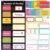 Blosssound Math Number of The Day Pocket Chart Math Classroom Pocket Chart with 66 Dry Erase Cards Dry Erase Pen Educational Learning Poster for Home School Decor Teaching Supplies (Colorful)