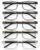 BLS 1.25 Businessman Rectangular Reading Glasses – Professional Durable Readers – Blue-Light Blocking Lenses