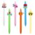 Bluckincle 6PCS Back to School Pens,First Day of School Gifts for Student,Teachers Must Haves Supplies,School Classroom Essential Stuff Accessories,Cute Colorful Black Ink Writing Ballpoint Pen
