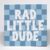 Blue And White Checkerboard Preppy Wood Box Sign Boys Room Desk Decor Boy Nursery Dorm Rad Little Dude Wooden Block Signs For Home Playroom Shelf 7″x7″