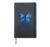 Blue Butterfly Autism Awareness Design Hardcover Journal, Black