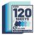 Blue Cardstock 120 Sheets, 5 Gradient Colors 8.5×11 Inch 180gsm Paper