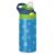 Blue Cartoon Soap Bubbles Kids Insulated Water Bottle with Straw Lid, 12oz Stainless Steel Vacuum Tumbler, Leakproof BPA-Free Toddler Cup for School, Boys Girls