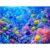 Blue Coral Reef with Tropical Fish, Jigsaw Puzzle for Adults, 1000 Pieces