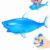 Blue Dolphin Sugar Squishy Squeeze Toy, Squish Ball Stress Squishy Sugar Ball for Boys & Girls, Sensory Fidget Toy for Anxiety Relief, Party Favors & Easter Basket Stuffers & Birthday Gifts