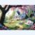 Blueforest 1000 Piece Jigsaw Puzzles for Adults, Spring Cottage Garden