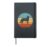 Blue Heeler Australian Cattle Dog Retro Vintage 70s Sunset Hardcover Journal, Black