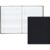 Blueline Business Notebook, Index Sheet, Self-Adhesive Tabs, 192 Pages, 9.25″ x 7.25″, Black (A9.82)