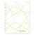 Blueline MiracleBind Notebook, Gold Collection, White, Large, 11 x 9 1/16 inches (AF3100.01)