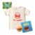 BlueMilk Chunky Deli Toddler Kids Apparel & Burger Toy Bundle BBQ Slider 3T