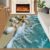 Blue Ocean Rug 3x4ft Starfish Seashells Rug for Living Room Bedroom