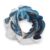 Blue Octopus Chiffon Scrunchies for Women