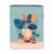 Blue Orange Turtleback Bamboo Waterproof Book Cover Sleeve Oxford Fabric Book