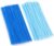 Blue Pipe Cleaners, 100 Pieces Chenille Stems Craft, 12 inch Long Fluffy Pipe Cleaners for Creative DIY Art Craft Projects, Home Decoration Supplies (6 mm x 30 cm, Blue Series-2 Colors)