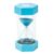 Blue Sand Timer Hourglass Plastic Sandglass for Classroom and Home，5 Minute