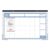 Blue Sky 2027 Monthly Desk Pad Calendar, 17″x11″, Clarice