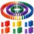 Blueweenly 1680 Pcs Bulk Wooden Dominoes Set Montessori Math Manipulatives