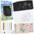 Bluey 4-in-1 Art Kit for Kids with Coloring Pages, Scratch Art, Watercolors, Stickers & Pencil, Fun DIY Craft Supplies Set, Gifts for Kids (Multi 4-in-1 Set)