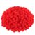 Blulu 500 Pcs 0.5 Inch Polypropylene Pompoms for Craft Making, Small Pom Poms Balls Art and Craft DIY Decorations(Red)
