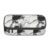bmnaswt Black White Marble Print Large Capacity Layered Pencil Pouch, Zipper Storage Bag with Mesh Pocket & Pen Slots