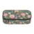 bmnaswt Blossom Flower Print Large Capacity Layered Pencil Pouch, Zipper Storage Bag with Mesh Pocket & Pen Slots