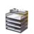 BNISRGLD Large Capacity Bookshelf with Multiple Layers for Storage