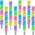 Boao 30 Pcs Bear Stackable Pencils for Kids, 5-in-1 Cute Plastic Stackable Pencils Bulk Party Favors for Birthday Goodie Bags Filler Gift Classroom Prizes Treasure Student Rewards School Supplies
