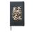 Board Certified To Rock Music Therapist Music Therapy Hardcover Journal, Black