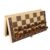 Board Games Magnetic Wooden Folding Chess Set with 2 Extra Queens Game Board Interior for Storage(34 * 34cm)
