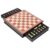 Board Games Wooden Chess Set with 2 Built-in Storage Drawers Chess Broad Game for Beginner Kids Adults Beginners(King97MM)