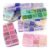bogniga Glass Seed Beads Set for DIY Jewelry Making 3mm Round Beads Kit