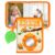BOHEMIABY My First Photo Album for Baby, 18|4×6″ Baby Photo Book with Soft Cloth Cover & Safety Mirror, Toddler Baby Family Photo Book for Newborns Baptism Birthday Gifts, Yellow Bee