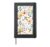 Boho Floral Bouquet Artwork Spring and Summer Blossoms Hardcover Journal, Black