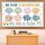 Boho in Our Classroom We are A Team Bulletin Board Set Positive Inspirational Team Spirit Accent Cutouts Motivational Teamwork Classroom Decorations for Back to School Wall Decor Teacher Supplies