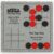 Bolaball 3-in-1 Jumbo Checkers & Tic Tac Toe Game Set with Carry Bag – Giant Outdoor Board Games, Family Games, Reversible 26″ x 26″ Board, 24 Easy-Grip Chips, for 13+ Age