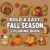 Bold & Easy Fall Season Coloring Book: Cute and Simple Autumn Coloring Pages with Pumpkins, Animals, Leaves and Harvest Fun for Kids (Bold & Easy Coloring Books)