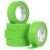 BOMEI PACK 5Rolls Green Masking Tape 36mm x 55yds, General Purpose Thin Green Painters Tape for Painting, Labeling, DIY Crafting, Decoration and School Projects, Total 275yds